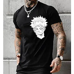Inspired by Jujutsu Kaisen Yuji Itadori T-shirt Cartoon Manga Anime Classic Street Style T-shirt For Men's Women's Unisex Adults' 3D Print 100% Polyester Lightinthebox