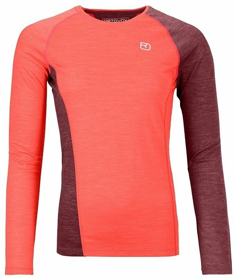 Ortovox 120 Cool Tec Fast Upward LS W Coral Blend XL
