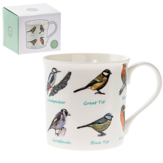 British Birds Fine China Coffee Mug
