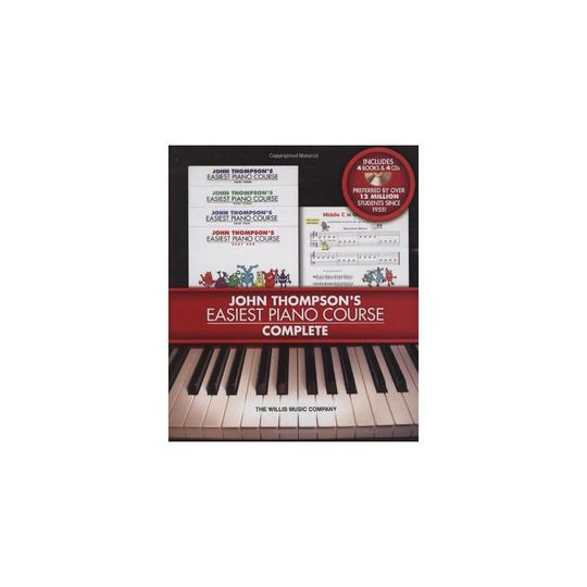 John Thompson's Easiest Piano Course - Complete: 4-Book/Audio Boxed Set