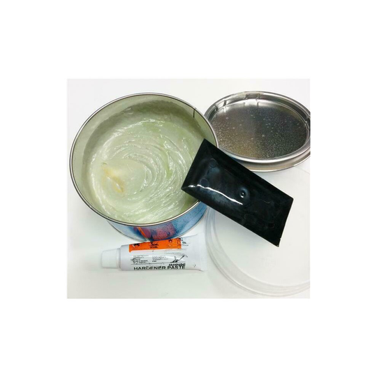 Body work Panel Repair GLASS FIBRE HARD FILLER FLEXI for CAR BIKE BOAT MARINE