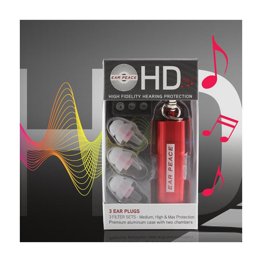 Earpeace PETITE Size HD High Fidelity Protection Earplugs