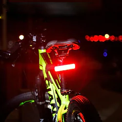 LED Bike Light Tail Light LED Bicycle Cycling Wide Angle Quick Release Color Gradient Li-polymer 120 lm Rechargeable Battery Red Multi Color Dual Light Source Color Cycling / Bike Lightinthebox