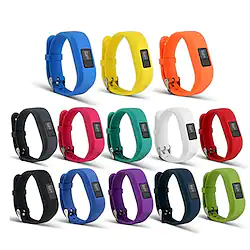 1 pcs Smart Watch Band for Garmin Vivofit 3 Silicone Smartwatch Strap Sport Band Replacement Wristband Lightinthebox