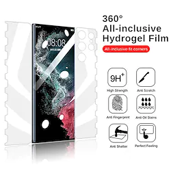 360 Full Cover Butterfly Hydrogel Film For Samsung Galaxy S22 Ultra 5G HD Screen Protector For Samsung S22 plus s22 S22Ultra Lightinthebox