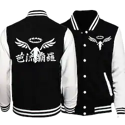 Inspired by Tokyo Revengers Ballibaro Outerwear Anime Harajuku Graphic Kawaii Coat For Men's Women's Adults' Hot Stamping Poly / Cotton Lightinthebox