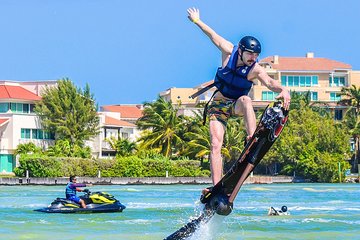 Surf in the air on the HOVERBOARD Activity. Training & equipment only in Cancun