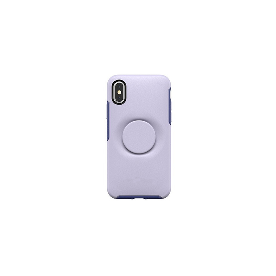 (Purple) Symmetry Case with Built-in Pop Grip For iPhone XS