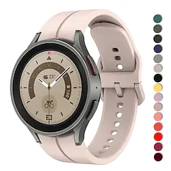 1 pcs Smart Watch Band forSamsung Galaxy Watch 5 40mm 44mm 4 classic 46mm no gap silicone bracelet Galaxy watch 5 Pro 45mm strap Lightinthebox
