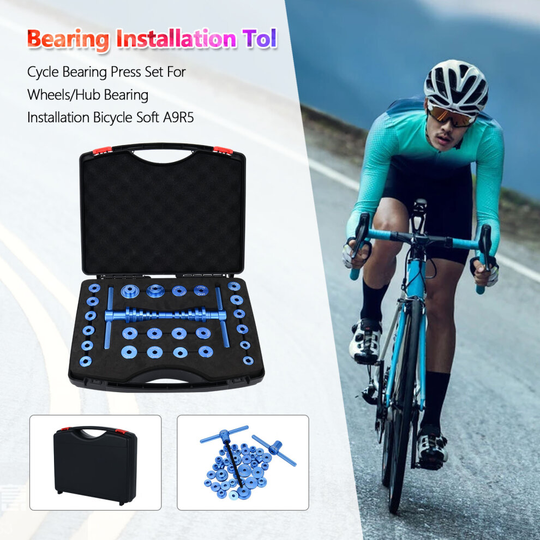 Bicycle Bearing Press Set Bike Assembly Tool for Wheels Hub Bearing