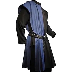 Warrior Knight Ritter Punk Gothic Medieval Renaissance 17th Century Blouse / Shirt Men's Costume Vintage Cosplay Party Blouse Lightinthebox