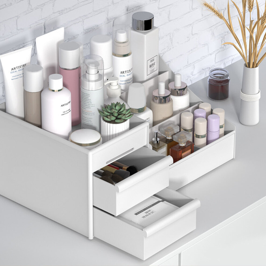 Desktop Storage Box Makeup Drawers Organizer Box Jewelry Container Case Cosmetic
