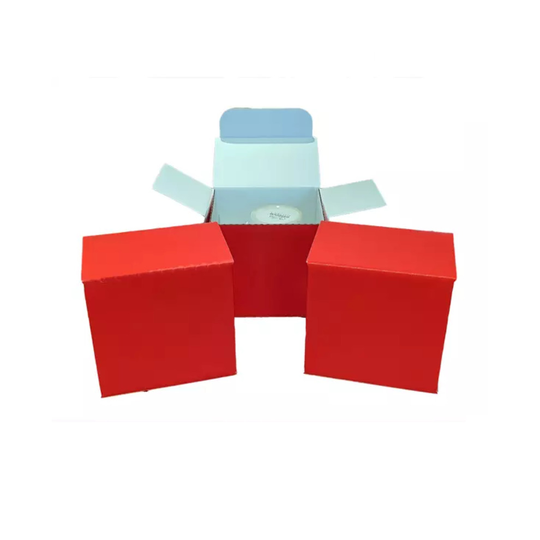(Red, 10) Smash Proof Mug Boxes - Standard Mug Size