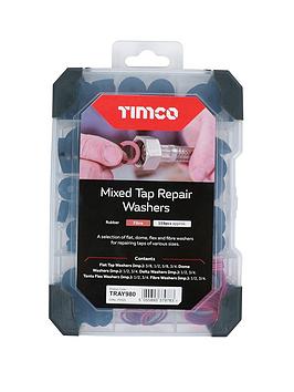 Timco Tap Repair Washers Mixed Tray - 159Pcs