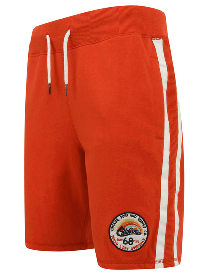 Jogger Shorts Cali Beach Applique Jogger Shorts in High Risk Red - Tokyo Laundry / M - Tokyo Laundry