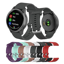 Soft Silicone Watch Band Wrist Strap For Garmin Vivoactive 4 Replaceable Bracelet Wristband Lightinthebox
