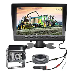AHD 7inch Car Monitor Display Vehicle Rear View Backup Camera System For Truck/Trailer/RV/Pickup 1024x600p IPS Screen Lightinthebox