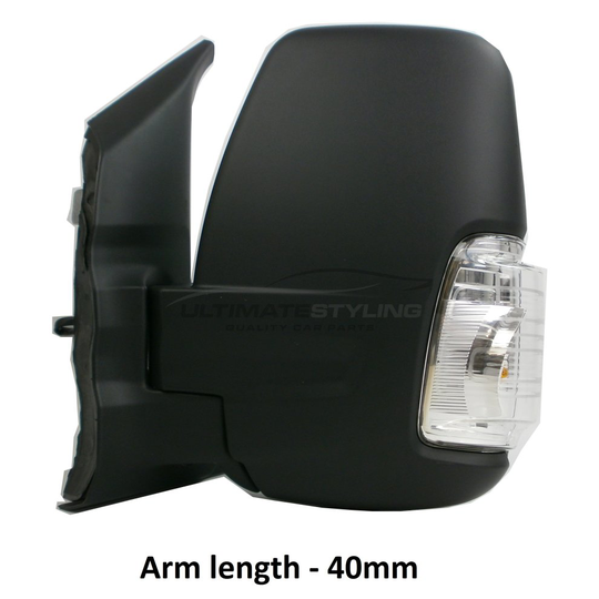 Ford Transit Mk8 Van 3/2014- Power Folding Short Arm Wing Mirror Passenger Side