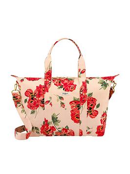 Cath Kidston Archive Rose Foldaway Overnight Bag - Peach