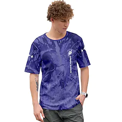 Inspired by Genshin Impact Raiden Shogun T-shirt Cartoon Manga Anime Harajuku Graphic Kawaii T-shirt For Men's Women's Unisex Adults' 3D Print 100% Polyester Lightinthebox