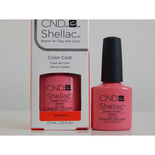 (GOTCHA) CND Shellac Color Coat UV/LED GEL BOXED 7.3ml