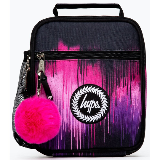 Hype Purple and Pink Drip Unisex Lunch Box