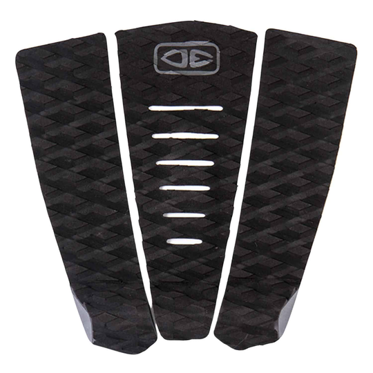 Ocean and Earth Simple Jack Shortboard 3 Piece Tail Pad - Black
