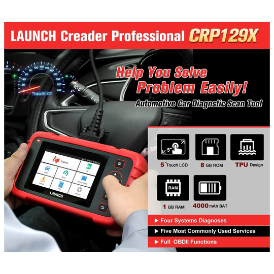2022 LAUNCH CRP129X PRO System Diagnostic Scanner Car Code Reader Tool