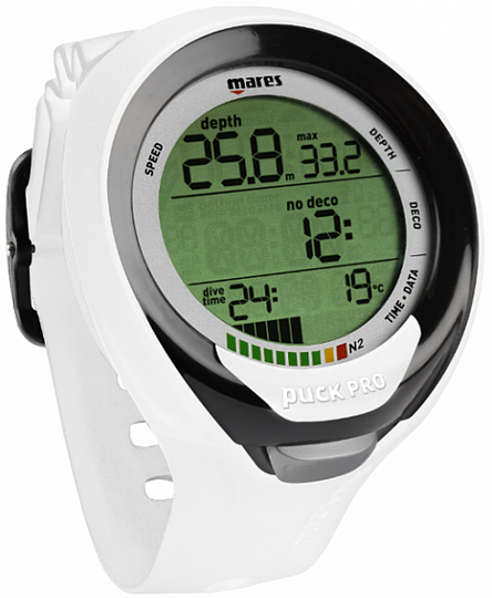 Mares Puck Pro+ White