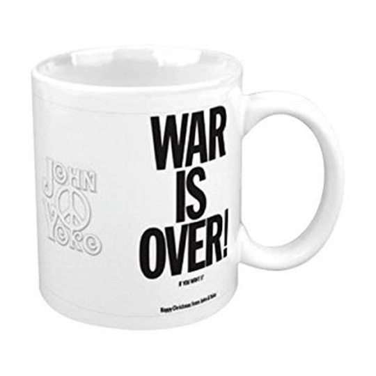John Lennon Boxed Standard Mug: War Is Over - john over lennon mug war new