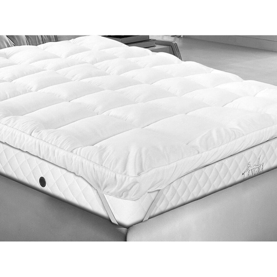 (Single) Super Soft Box Stitched 4"(10cm) Thick Extra Deep Air Flow Air Max Super Soft Microfibre Mattress Topper Overlay Air Circulation to keep you