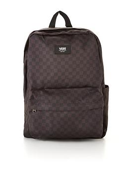 Vans Old Skool Check Backpack - Black/Grey/Check