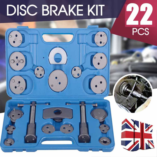 22Pcs Disc Brake Caliper Piston Rewind Car Tool Kit Set Auto Wind Back
