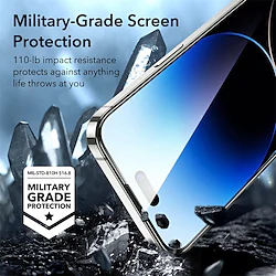 [2 Pack] Phone Screen Protector For Apple iPhone 14 Pro Max 13 12 11 X XR XS Mini Tempered Glass High Definition (HD) 9H Hardness 3D Touch Compatible Phone Accessory Lightinthebox