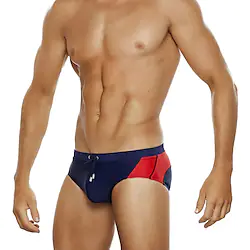Men's Swim Trunks Swim Shorts Quick Dry Board Shorts Bathing Suit Swimming Surfing Water Sports Patchwork Summer Lightinthebox