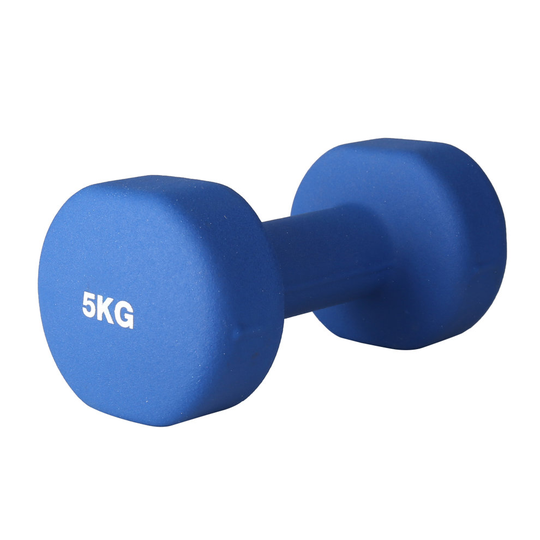 (5kg Pair) RIP X Neoprene Dumbbells - Pair and Full Set Options - 1-10KG