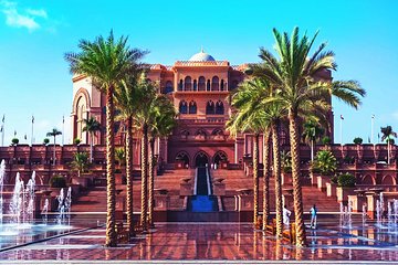 Abu Dhabi Tour with Desert Safari, BBQ, Camel Ride and Sandboarding