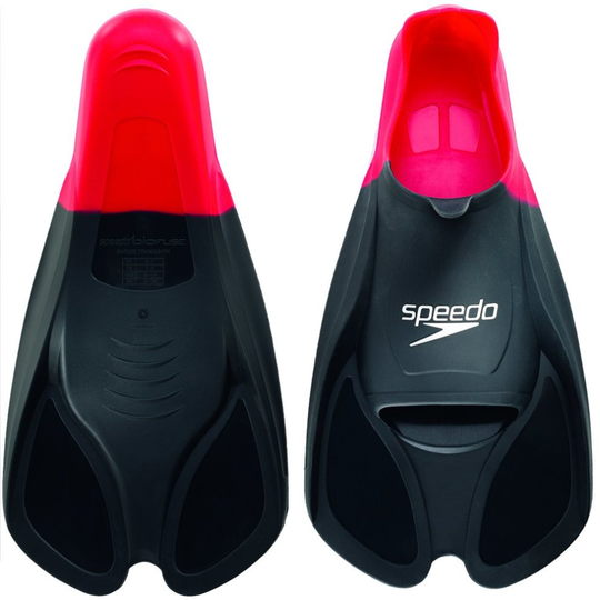 Speedo Unisex Adult Biofuse Training Fin, Red/Black, 11-12