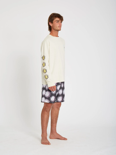 Men's Volcom Ozzy Trunk 17" Boardshort - Black