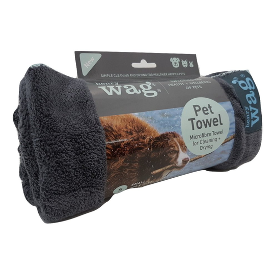 (large) Henry Wag Quick Drying Microfibre Pet Towel