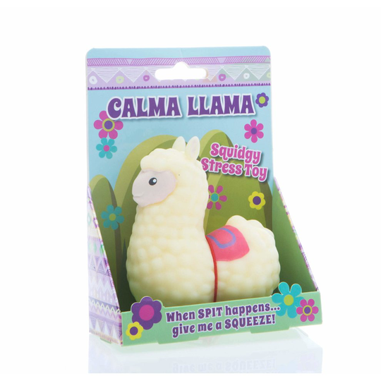 Boxer Gifts BB2202 Stress Toy-Calma Llama, Cream