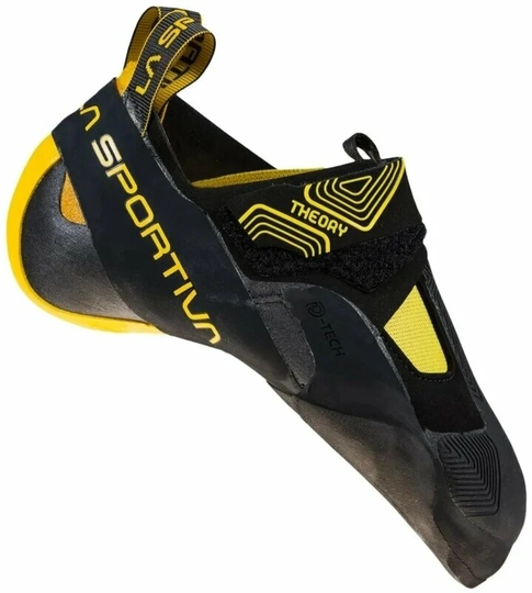 La Sportiva Climbing Shoes Theory Black/Yellow 44,5