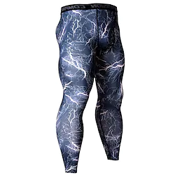 Men's Compression Tights Leggings Camouflage Hunting Pants Windproof Breathable Quick Dry Sweat-Wicking Spring Summer Autumn Camo / Camouflage Bottoms for Camping / Hiking Hunting Military Rosy Pink Lightinthebox