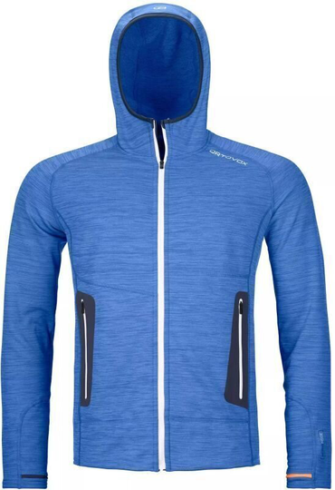 Ortovox Outdoor Hoodie Fleece Light M Just Blue Blend XL