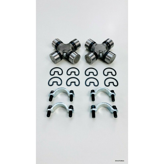 2x Rear Propeller Shaft U-Joint for Jeep Wrangler YJ & TJ 1987-2006 DCVJ/TJ/001A
