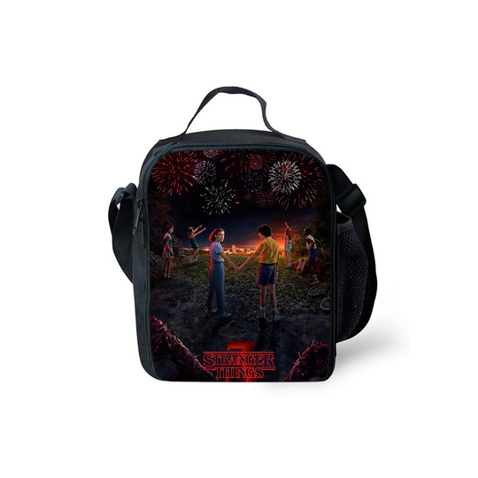 (Style 03) Stranger Thing Lunch Bags Thermal Insulated Cooler