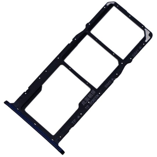 SIM Tray For Huawei Y5 Prime Slot Holder Socket Repair Blue Replacement Card UK
