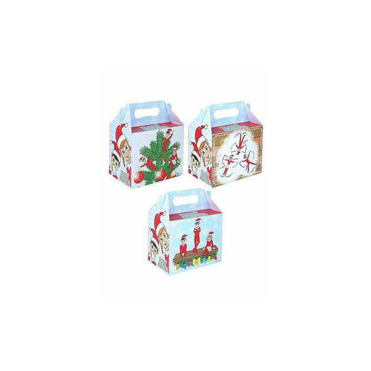12 Christmas Party Food/Meal Boxes - Elfin Around Lunch Boxes