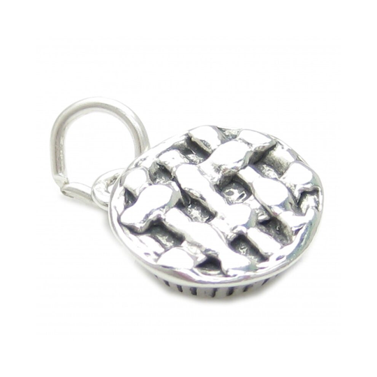Pie sterling silver charm .925 x 1 Cooking Food Pies Tarts Tarts charms