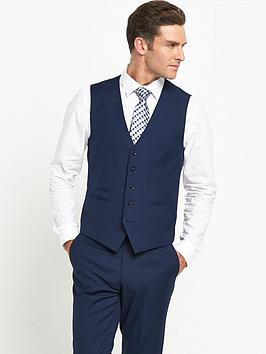 Skopes Kennedy Waistcoat - Royal Blue, Royal Blue, Size 40, Men